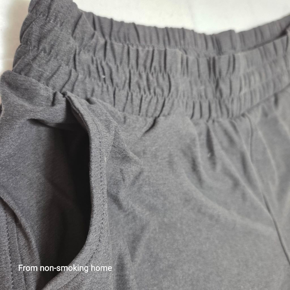 Women's Athletic Works ButterCore Black Moisture Wicking Shorts L - Picture 4 of 7